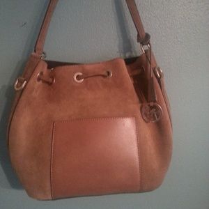 Michael Kors Greenwich Suede Bucket/MAKE AN OFFER